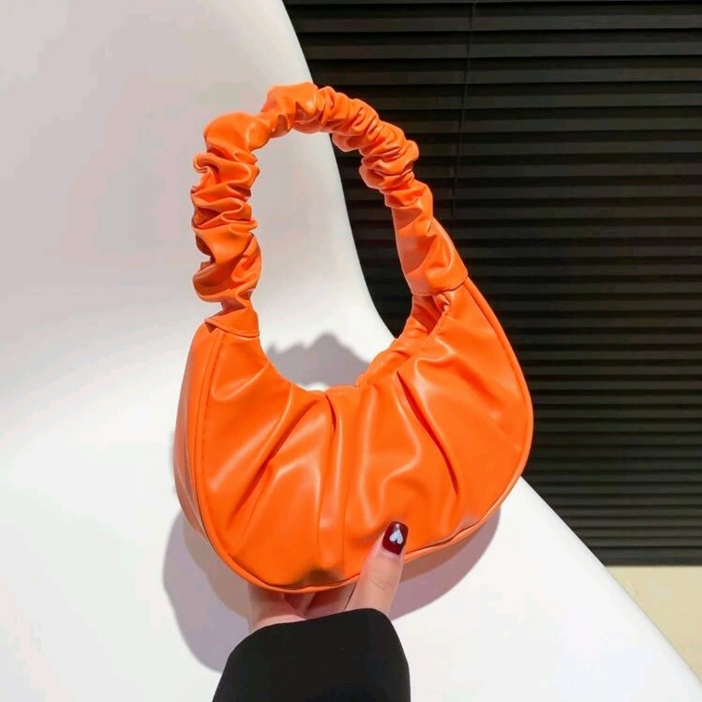 Mini Ruched Cloud Handbag